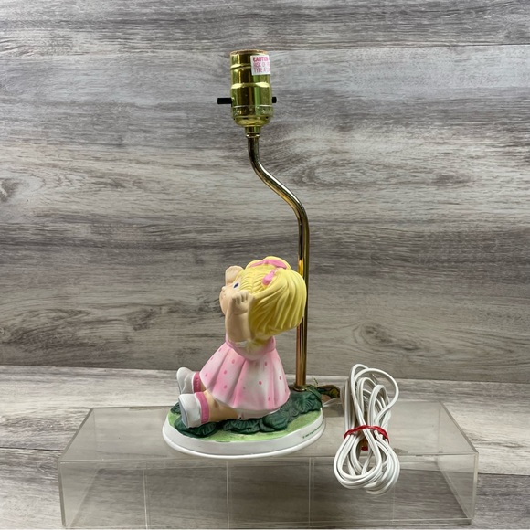 Vintage 1983 CABBAGE PATCH KIDS NIGHT LIGHT LAMP ORIGINAL 13'' TALL Works NWT - Picture 14 of 14
